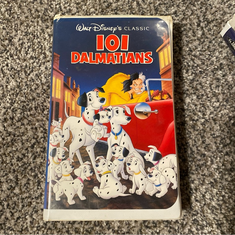 101 Dalmatians VHS Tape